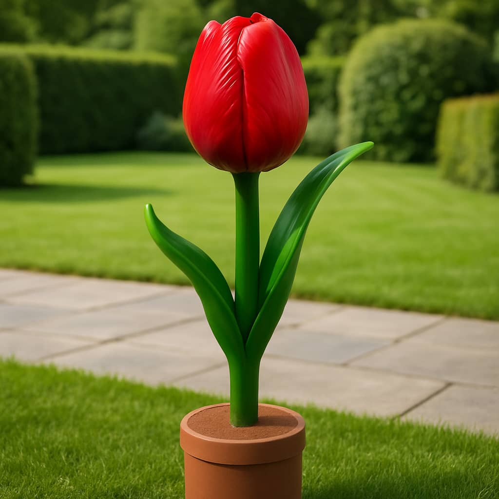 Tulp in pot 65cm