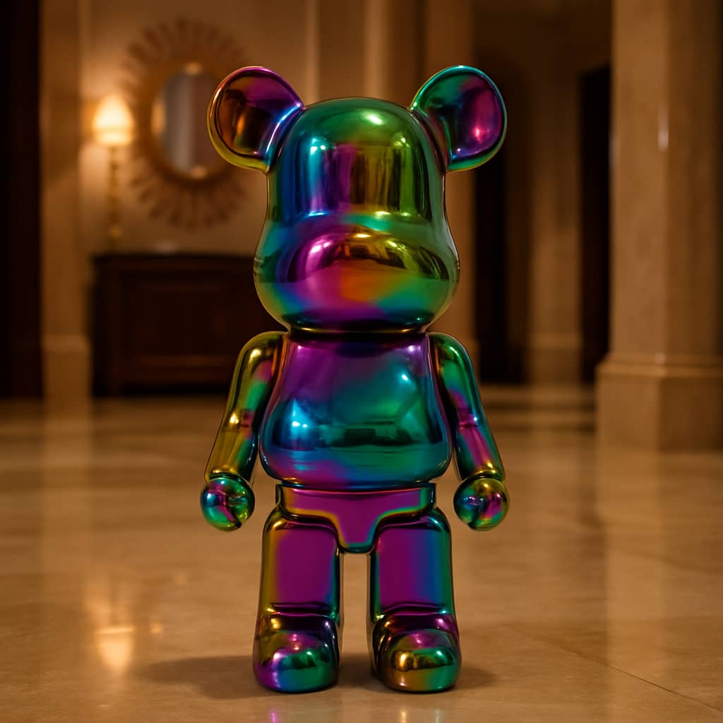Teddy staand cartoon 30cm