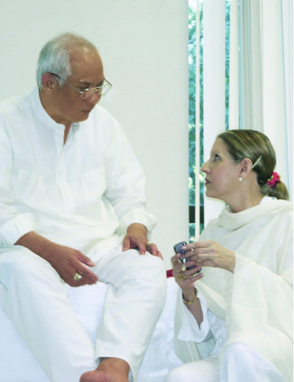 Ma Charlotte Anderson with Maha Atma Choa Kok Sui