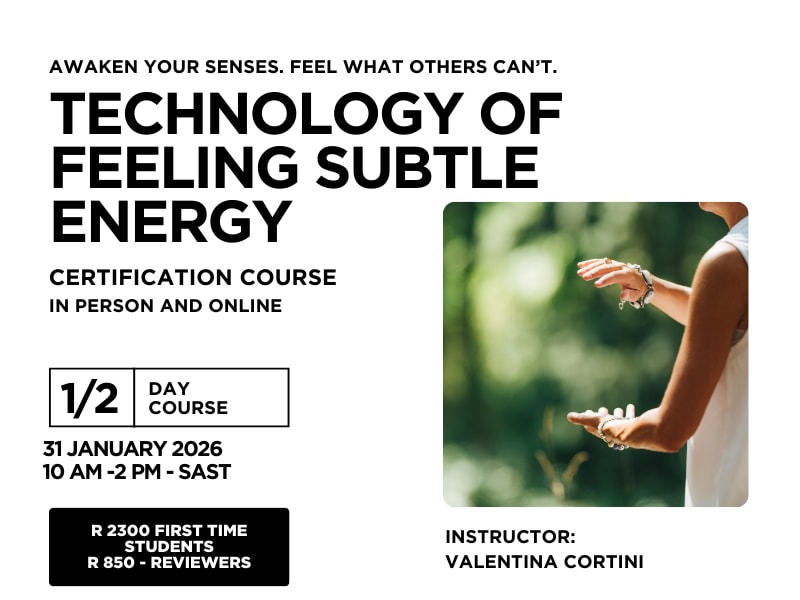 Technology of Feeling the Subtle Energy