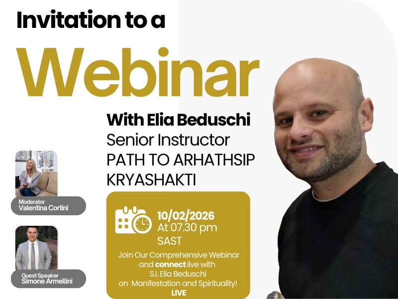 Webinar: Manifestation and Spirituality with Elia Beduschi