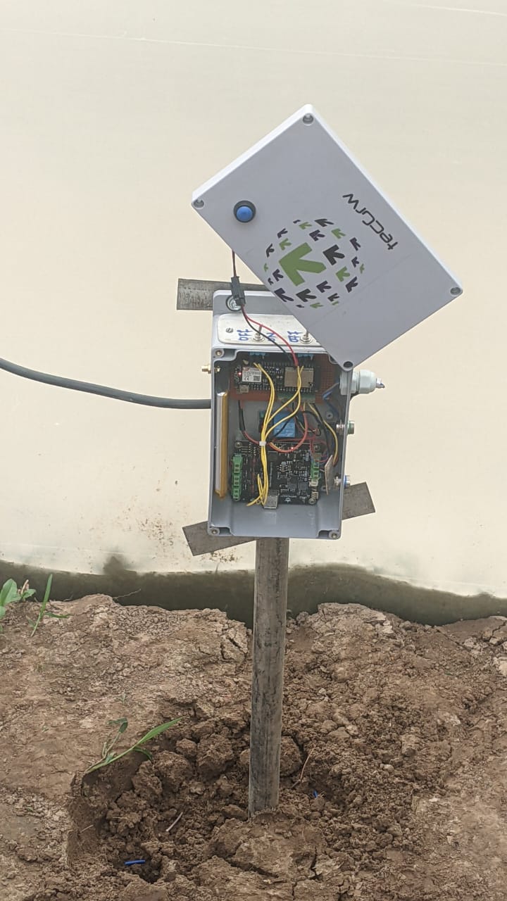 TecGrw smart monitoring system in greenhouse