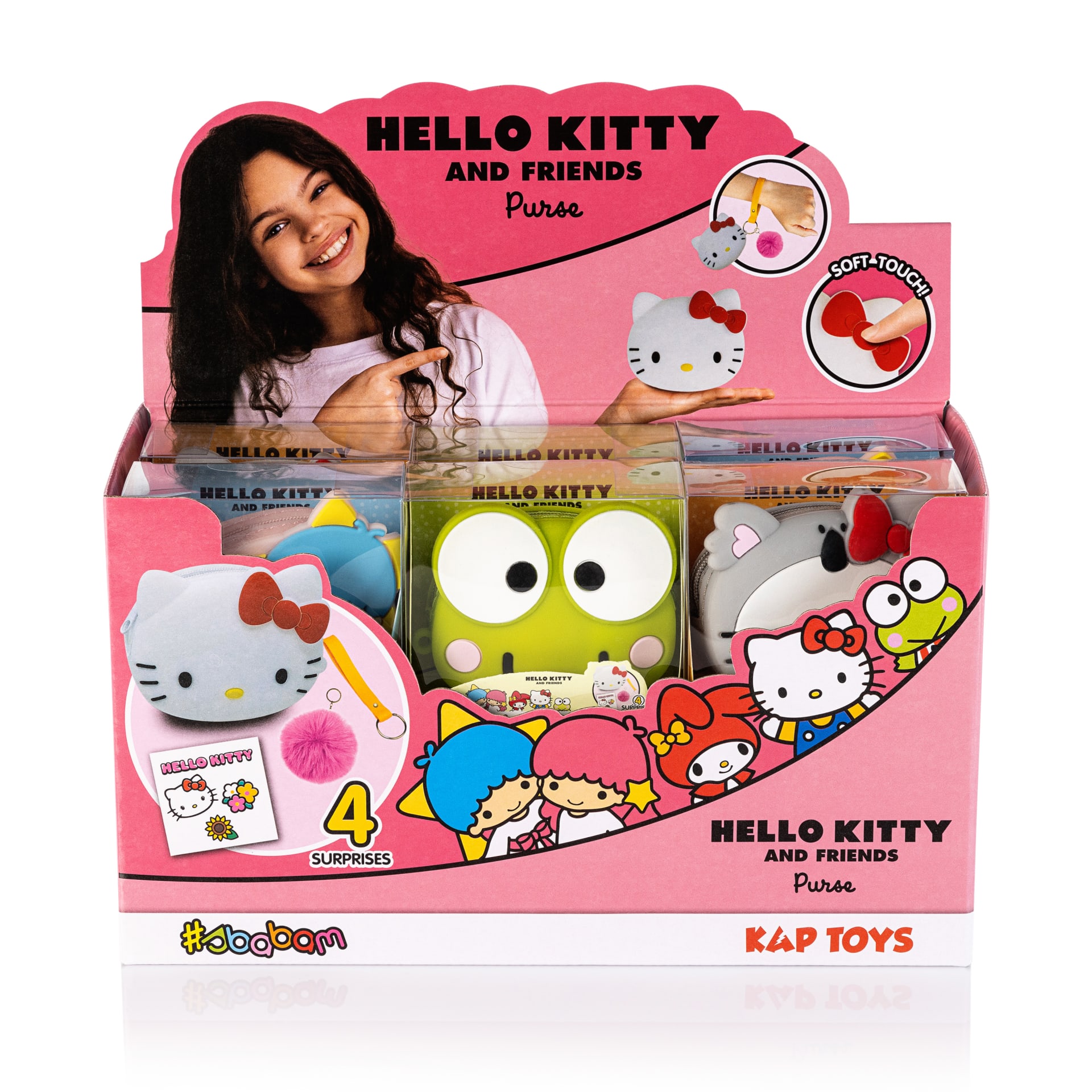 Children's purse toy pack shot