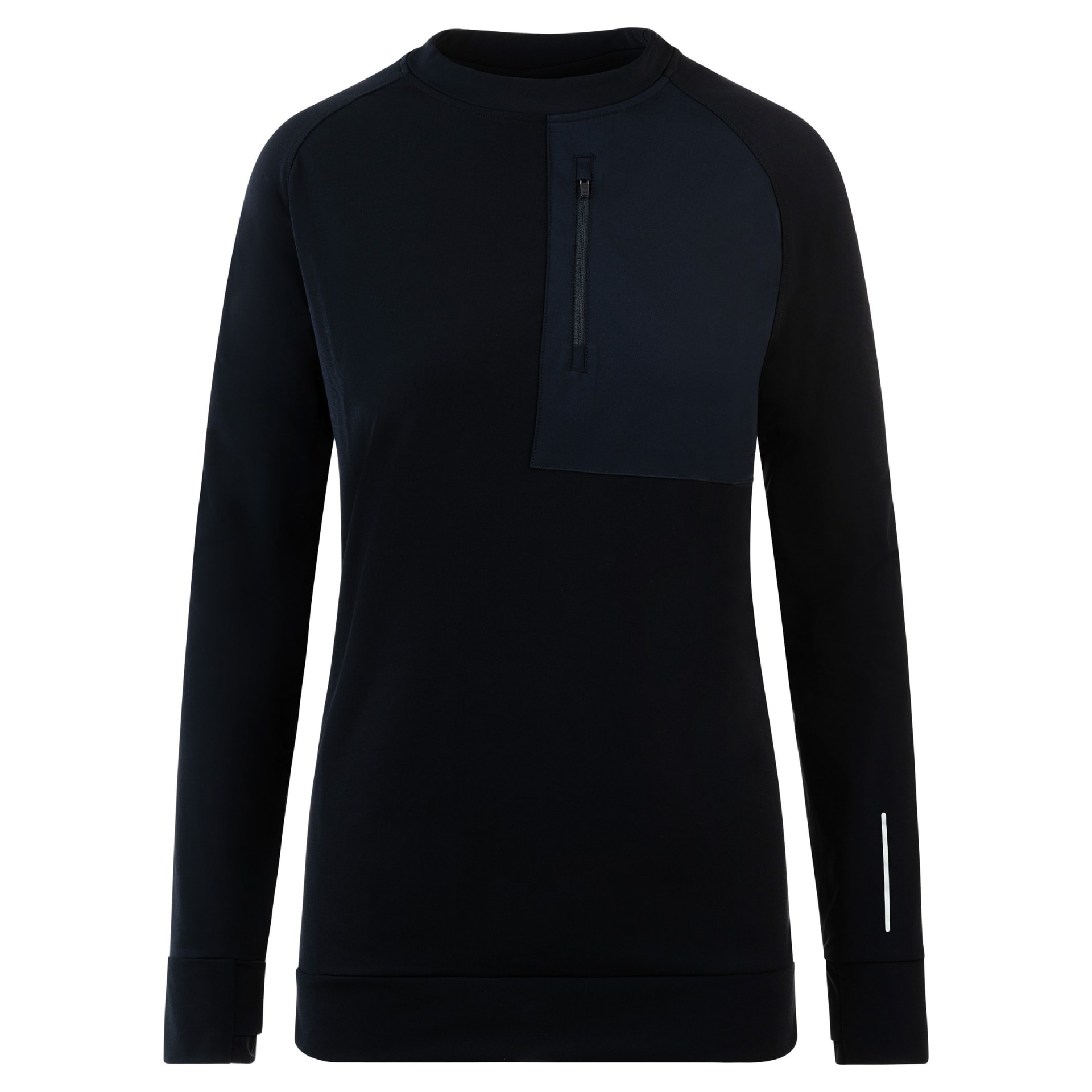 Mens navy sweatshirt with chest pocket ghost mannequin - fashion photography UK