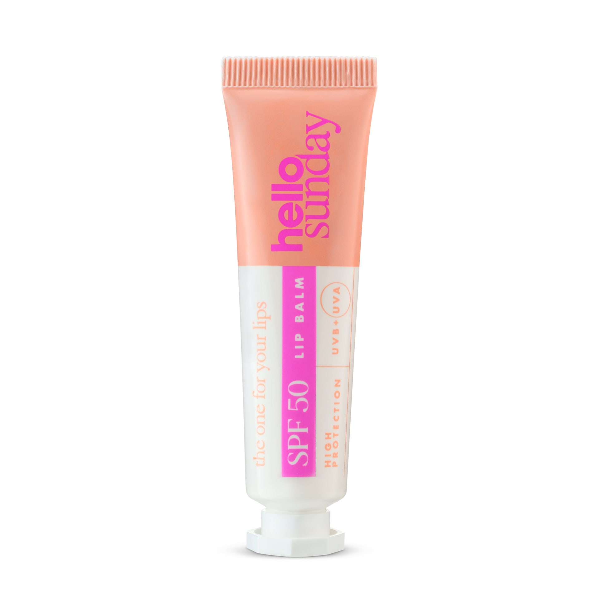 Beauty product pack shot on white background