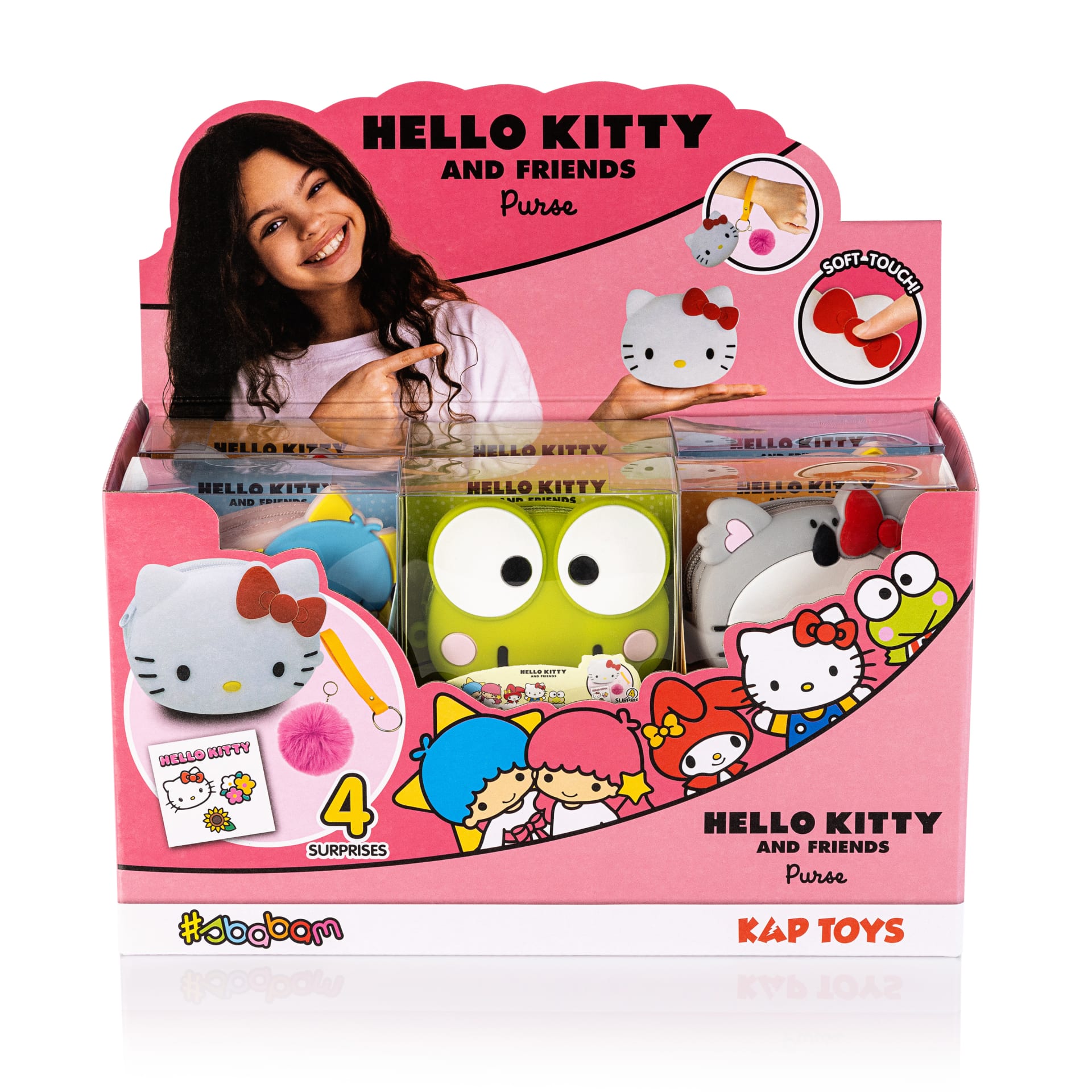 Children's purse toy pack shot