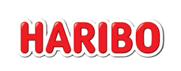 Haribo logo - Confectionery brand with professional product imagery