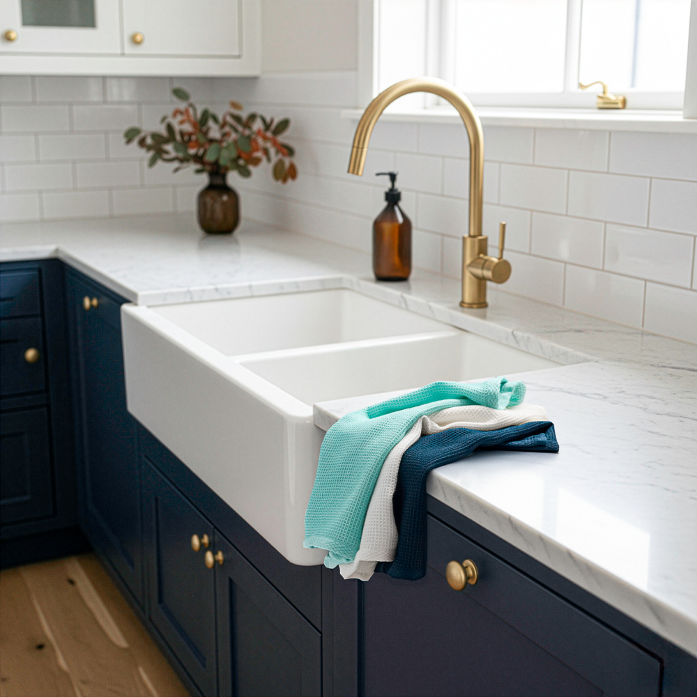 Composite lifestyle retouching - sustainable product in scene