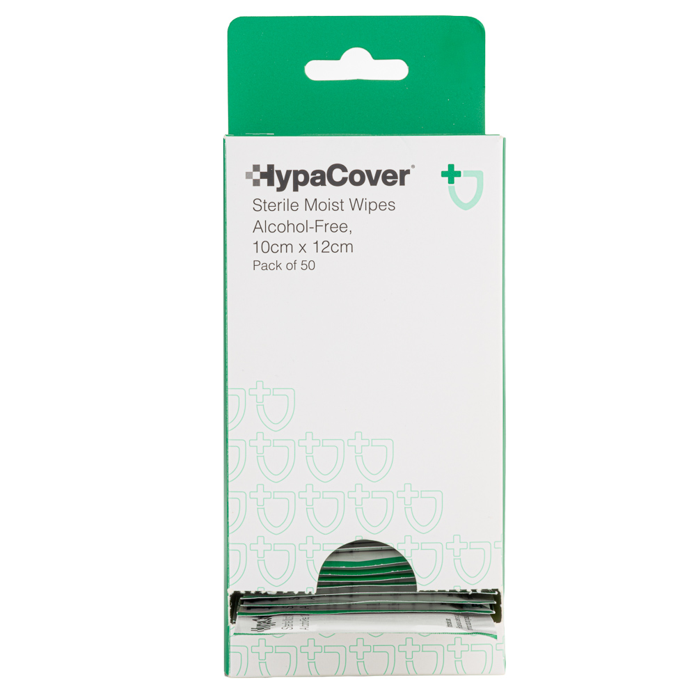 Safety First sterile wipes packshot