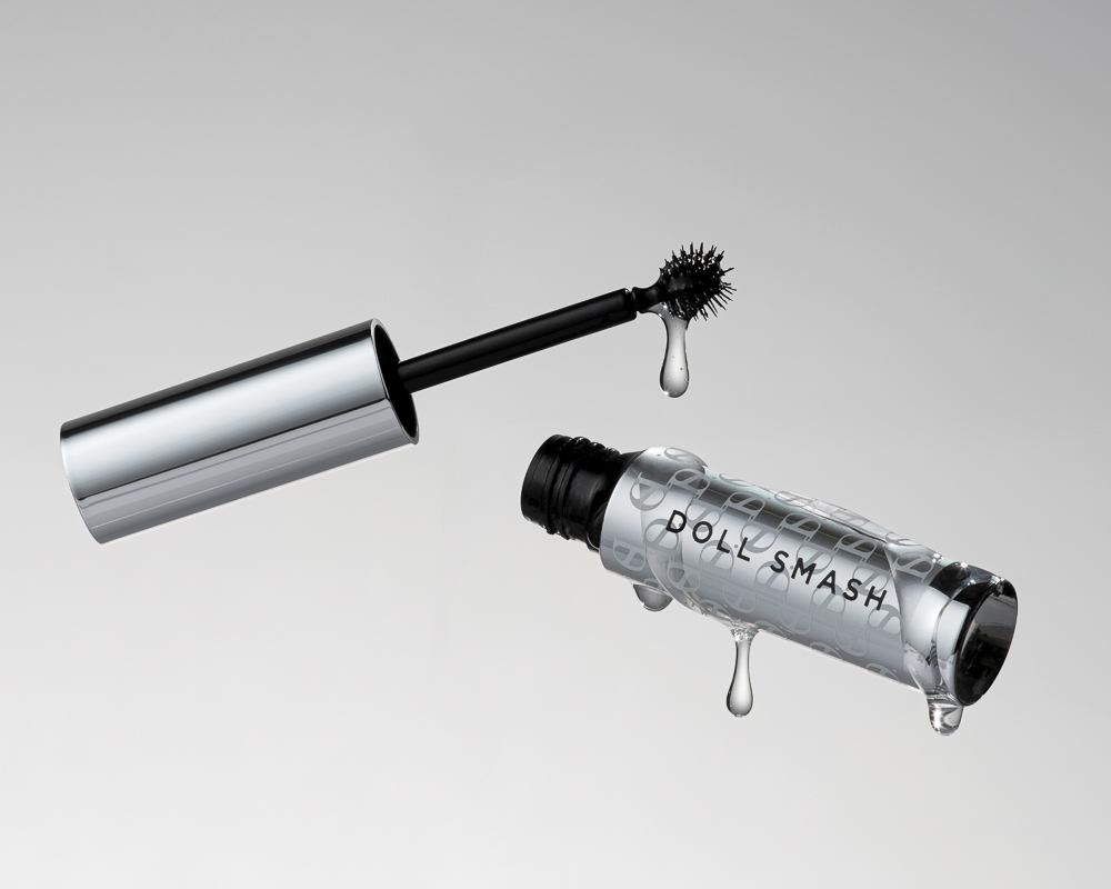 Beauty product retouching - cosmetics with enhanced finish