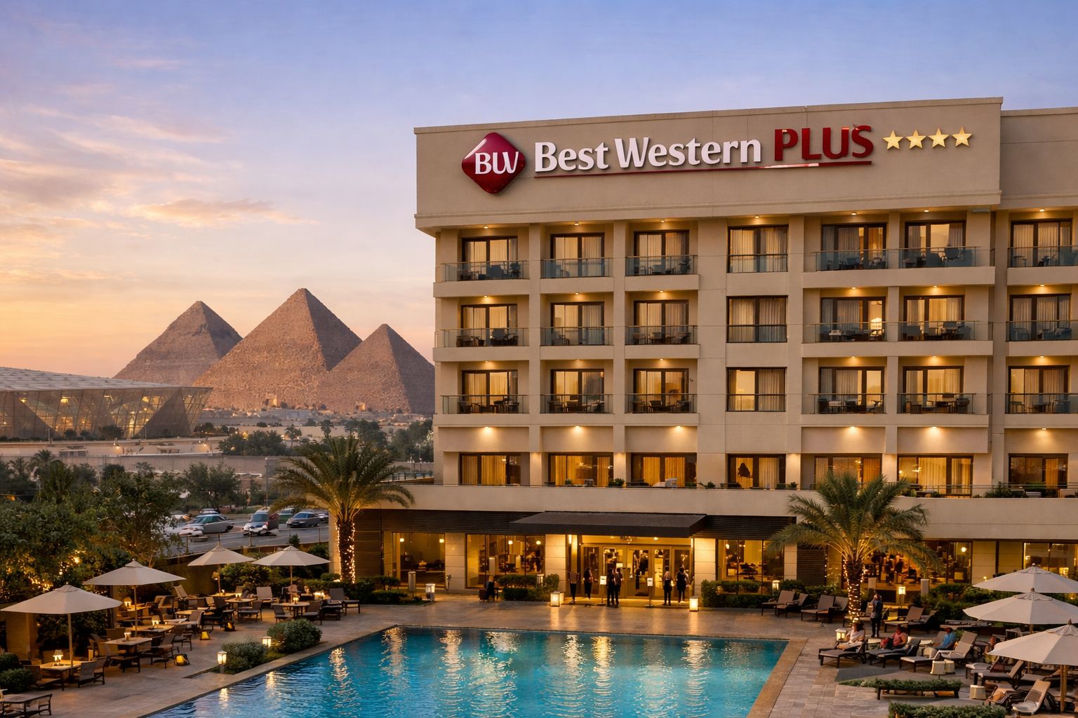 فندق بيست ويسترن بلاس الأهرامات والمتحف - مصر