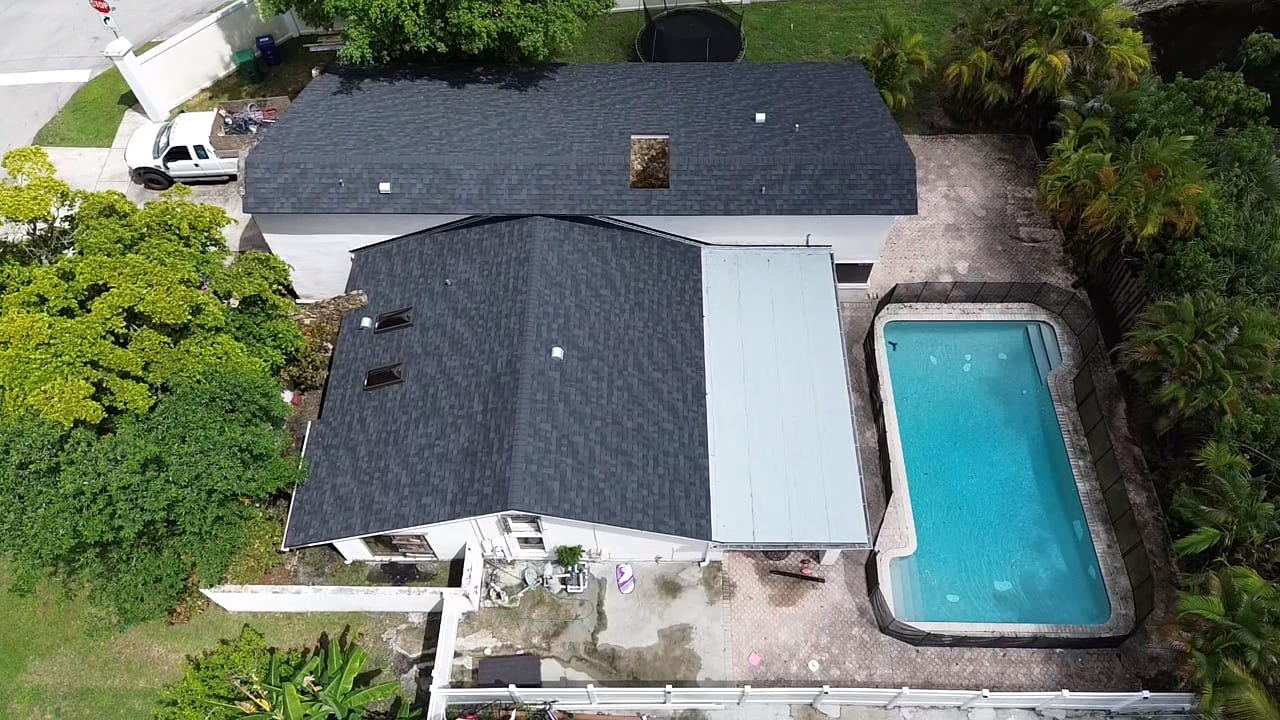 Roofing project in Fort Lauderdale