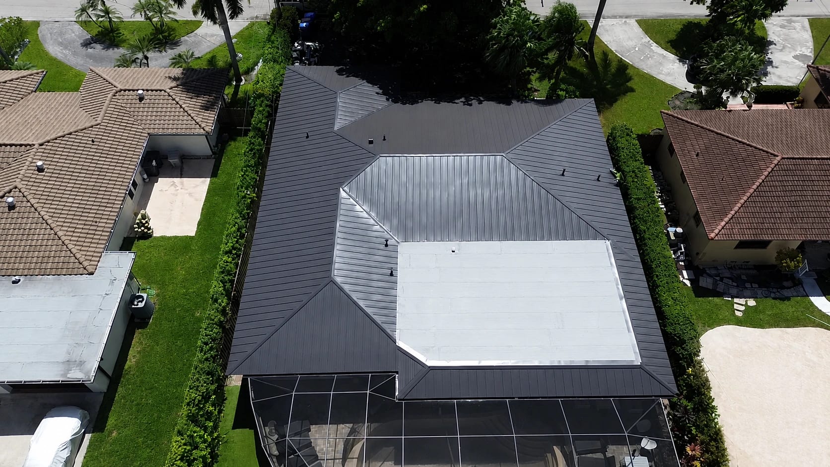 Roofing project in Sunrise