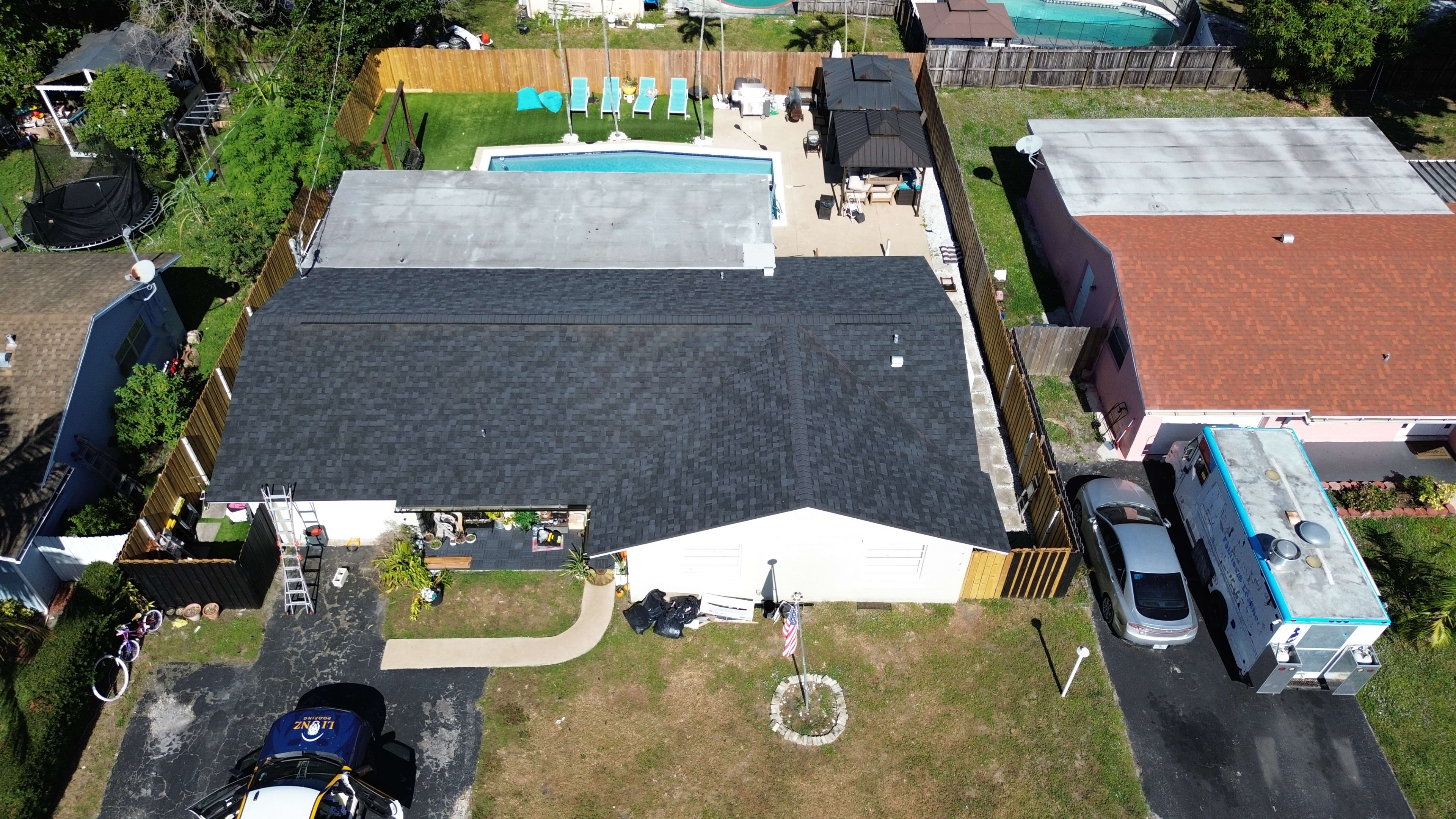 Roofing project in Tamarac