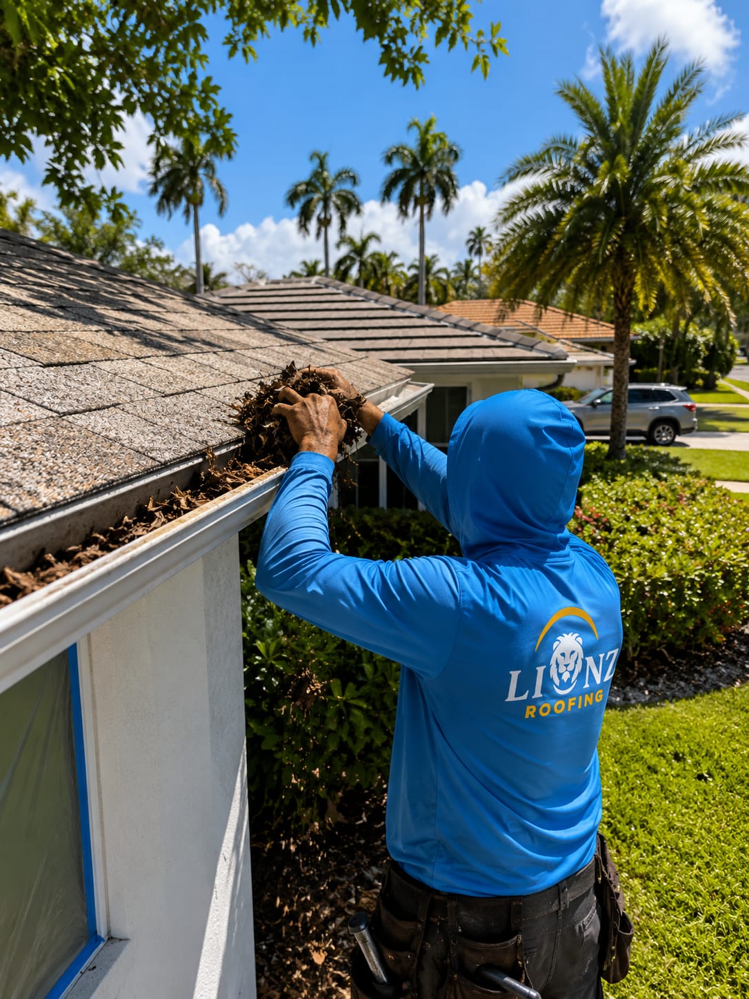 Gutter Replacement South Florida — Lionz Roofing