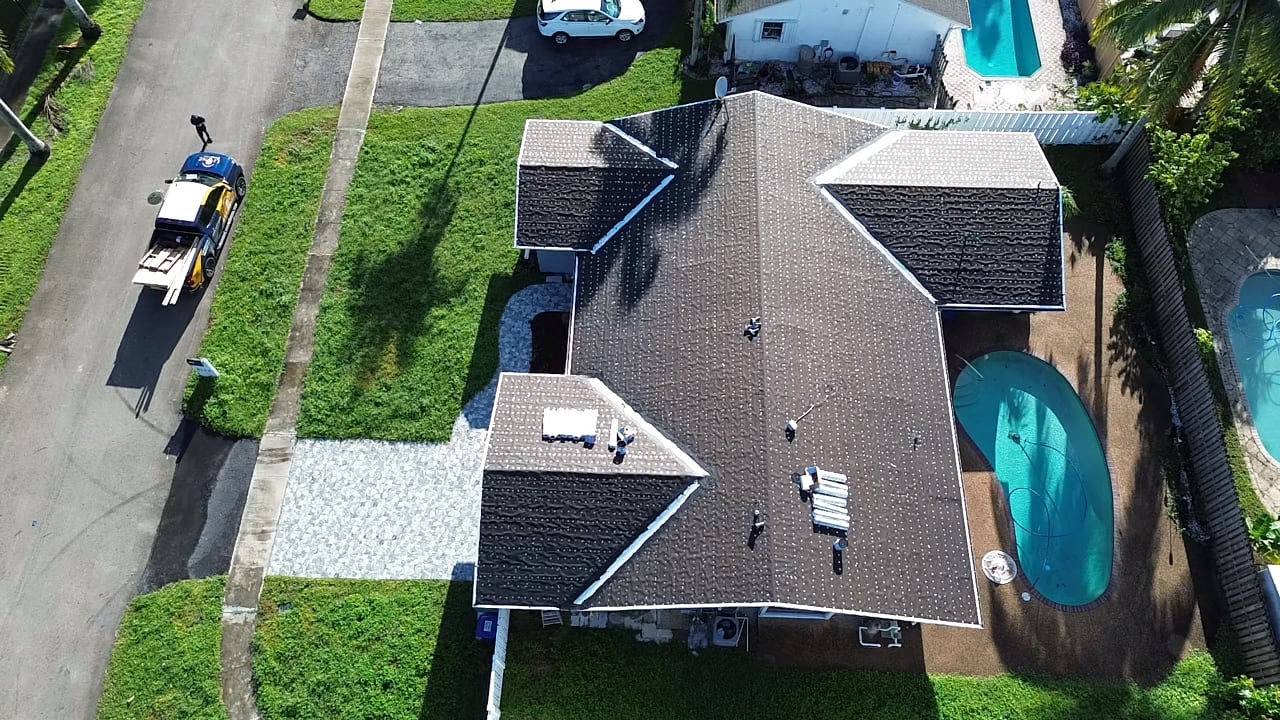 Roofing project in Lauderhill