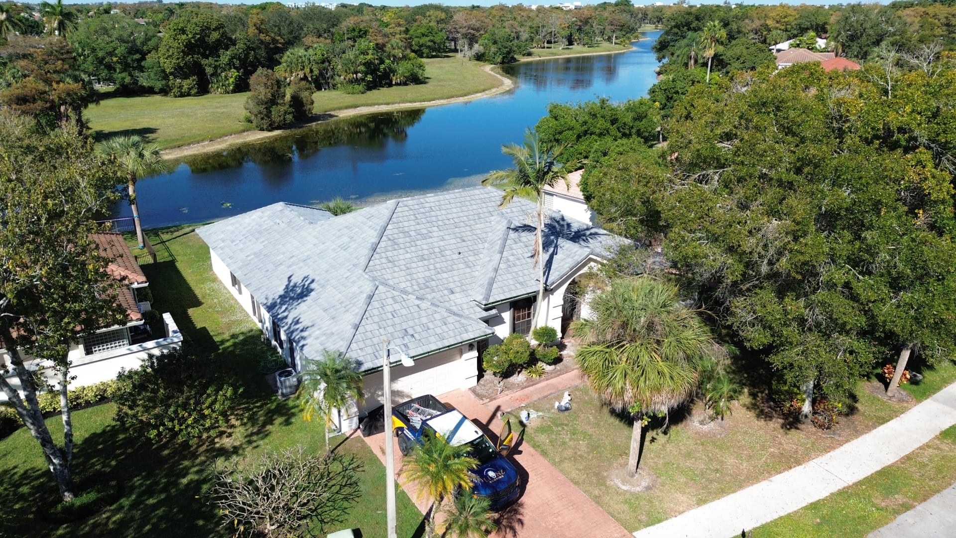 Roofing project in Highland Beach