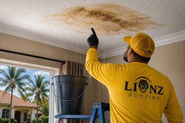 Signs of a Roof Leak Every South Florida Homeowner Should Never Ignore
