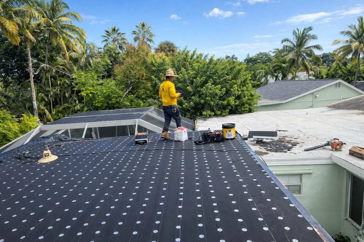 Emergency vs scheduled roof repair assessment Fort Lauderdale — Lionz Roofing