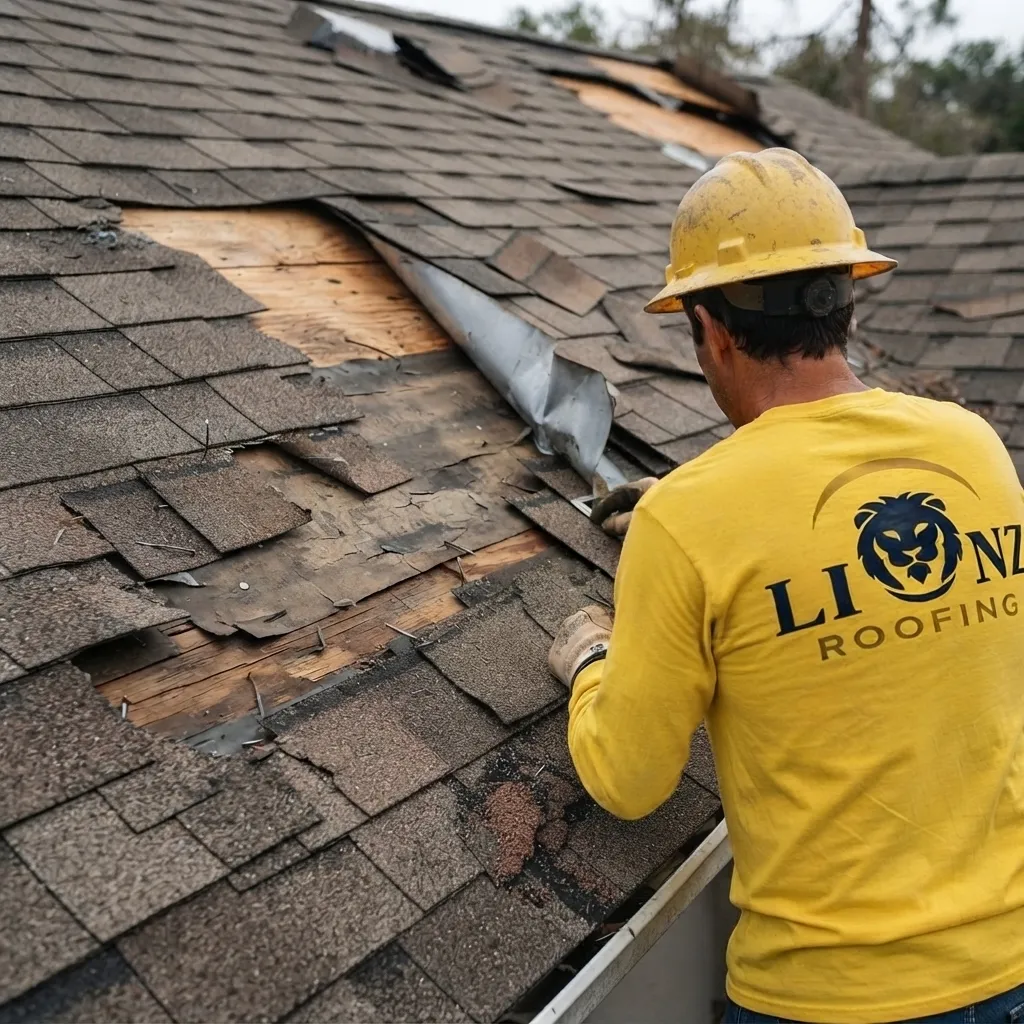 Storm damage roof repair contractor Fort Lauderdale — Lionz Roofing