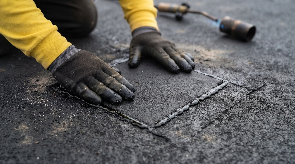 Torch down roof repair services South Florida — Lionz Roofing