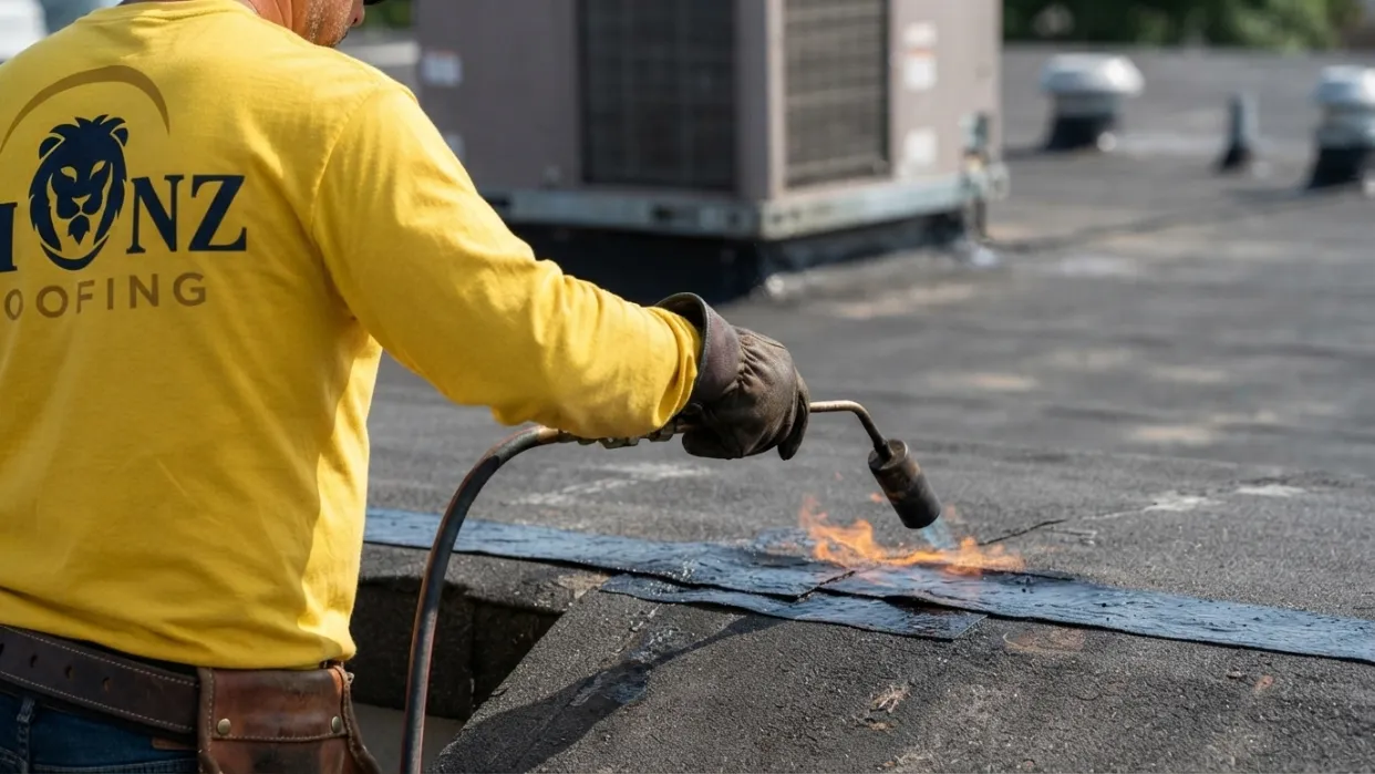 Torch down roof repair contractor South Florida — Lionz Roofing