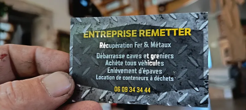 Entreprise Remetter