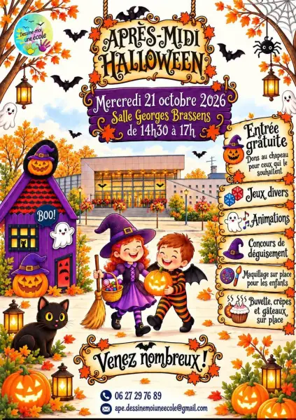 Après-midi Halloween – Plancher Bas