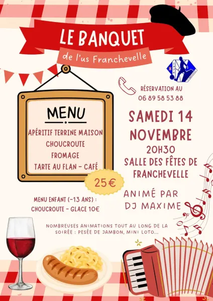 Le Banquet de l'US Franchevelle – Franchevelle