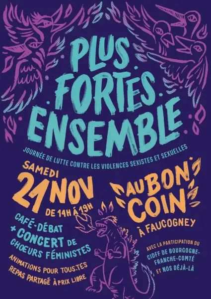 Plus fortes ensemble – Journée de lutte contre les violences sexistes et sexuelles – Faucogney-et-la-Mer
