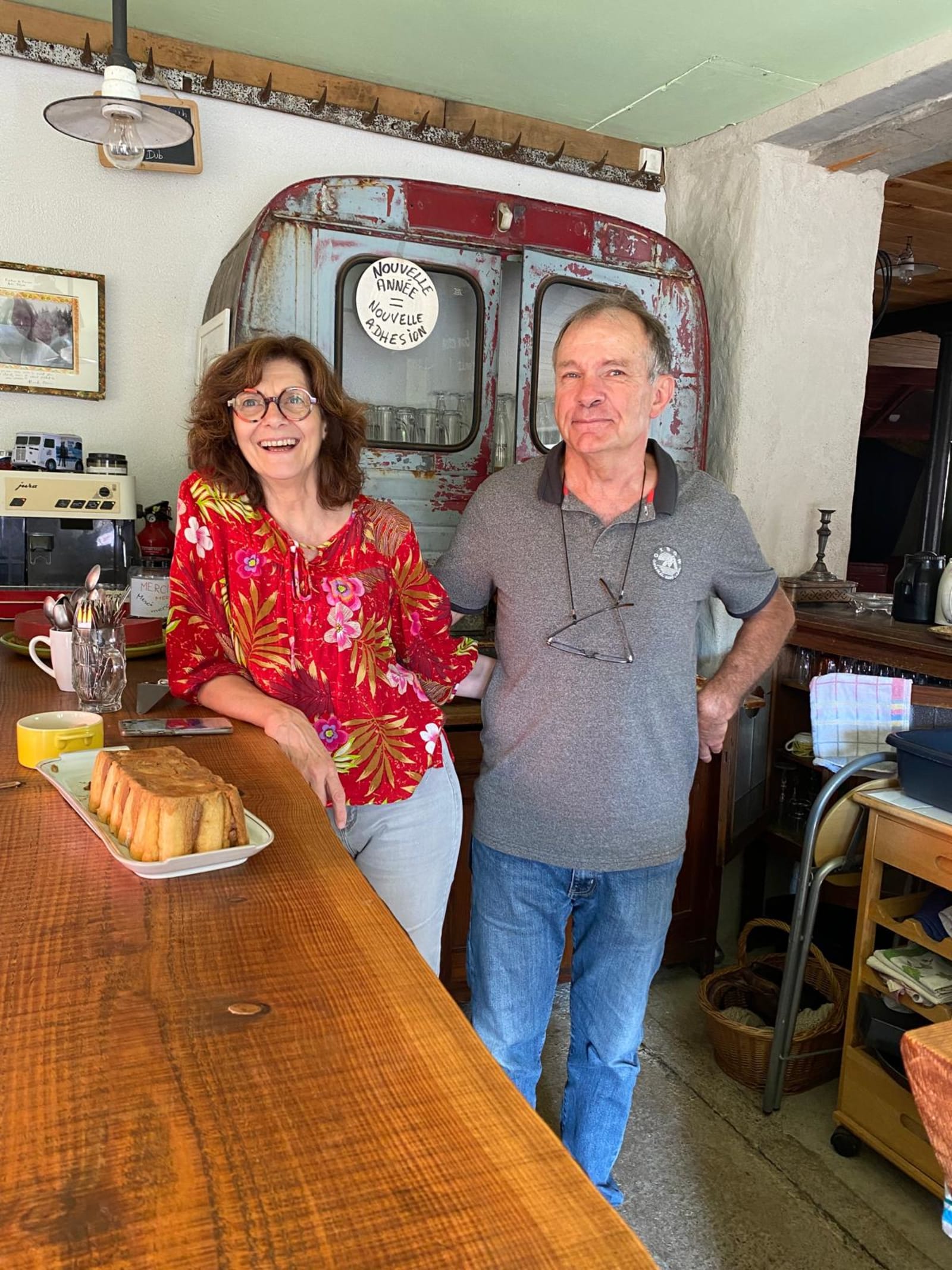 Café Associatif: Vero et Claude