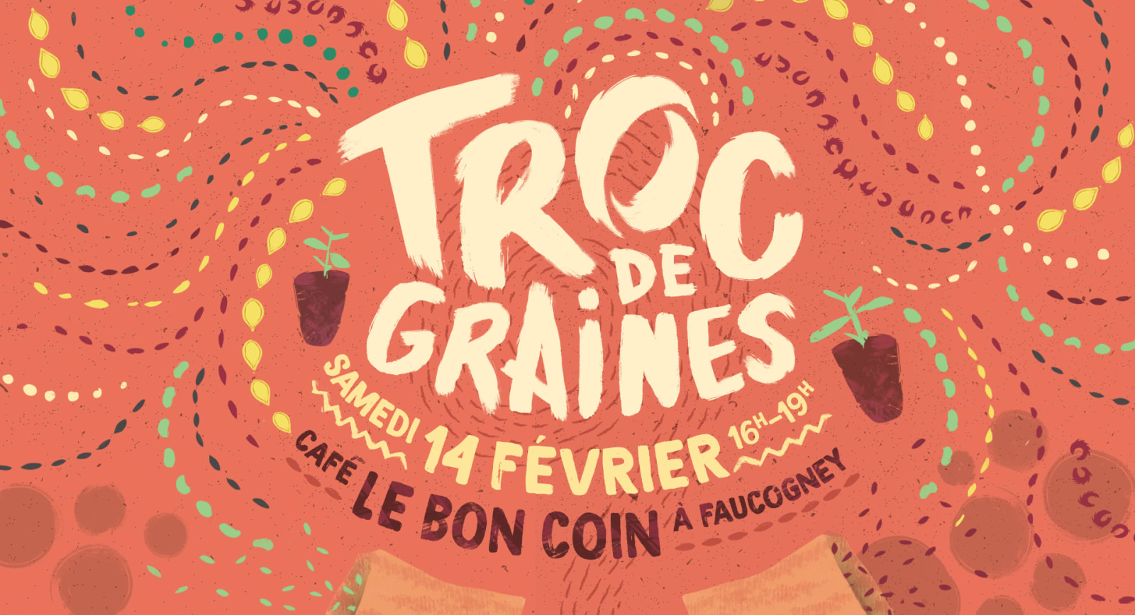 Café Associatif: Troc de graines - Alex et Patrick