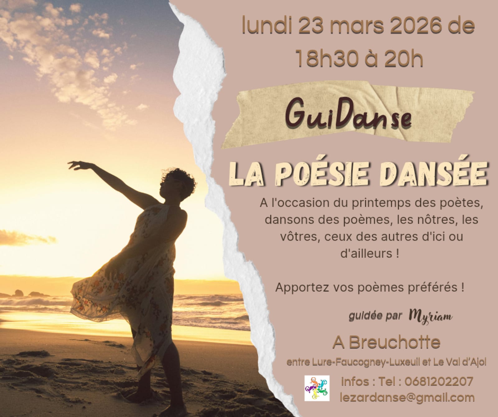 La poésie dansée