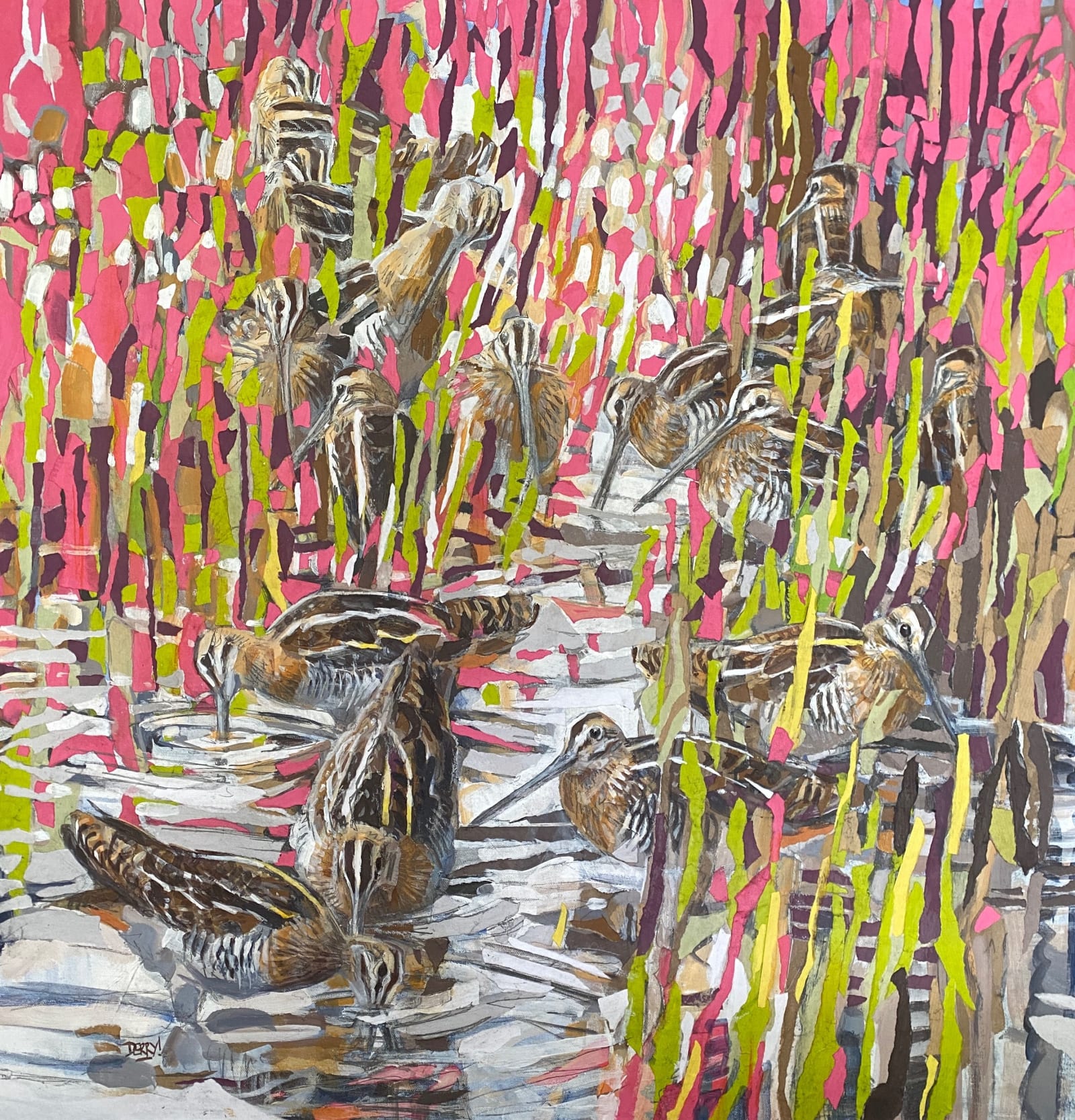 Nick Derry expose à la Galerie Hirondelet