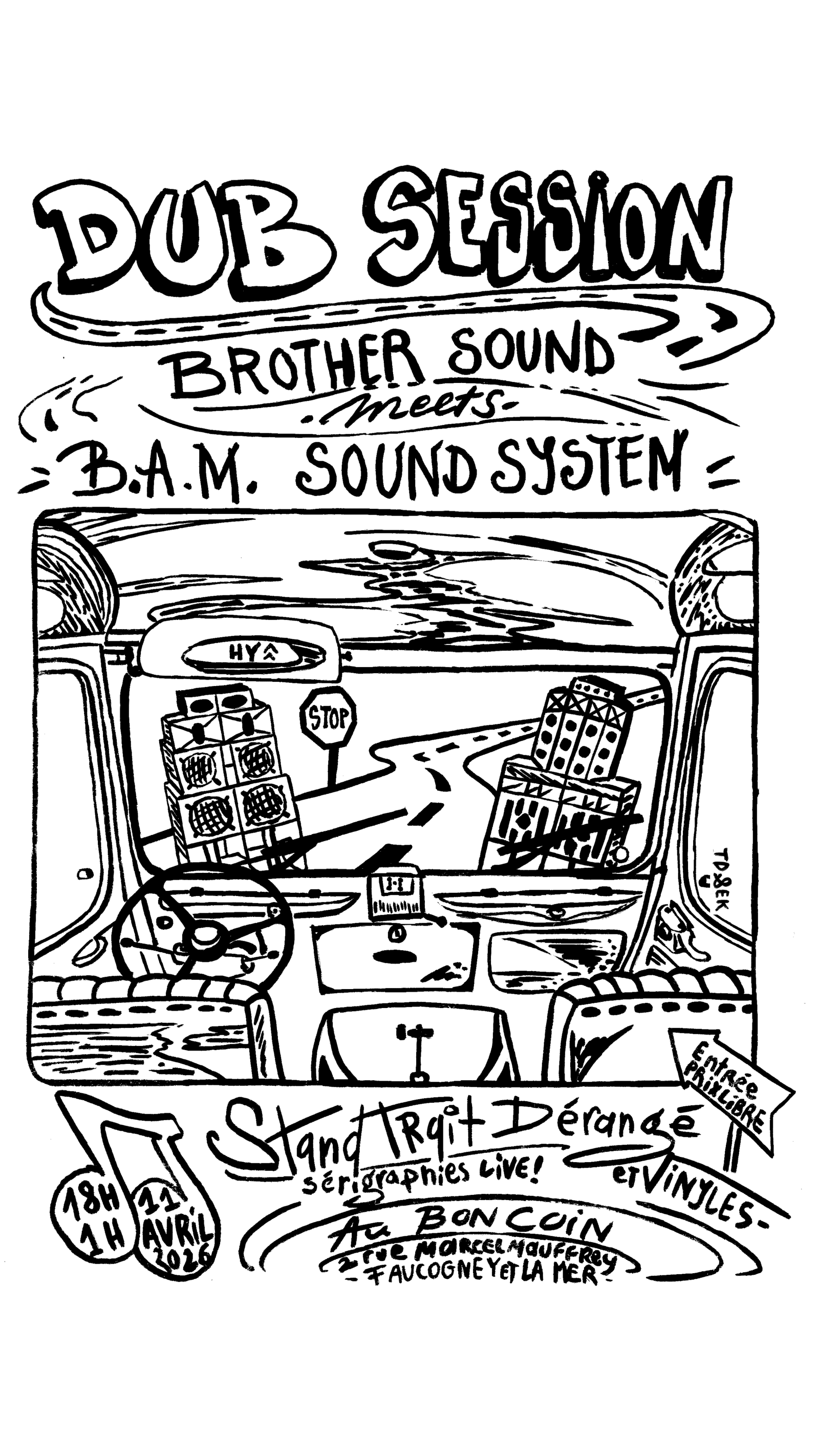 DUB SESSION BROTHER SOUND - B.A.M SOUNDSYSTEM