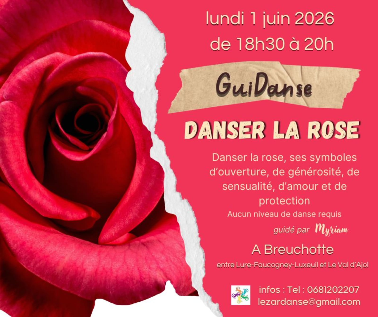 Danser la rose
