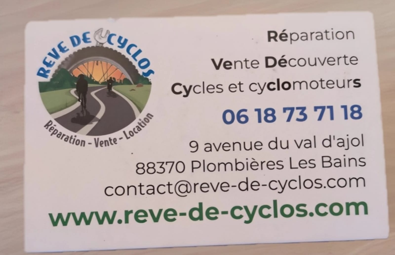 RÊVE DE CYCLOS