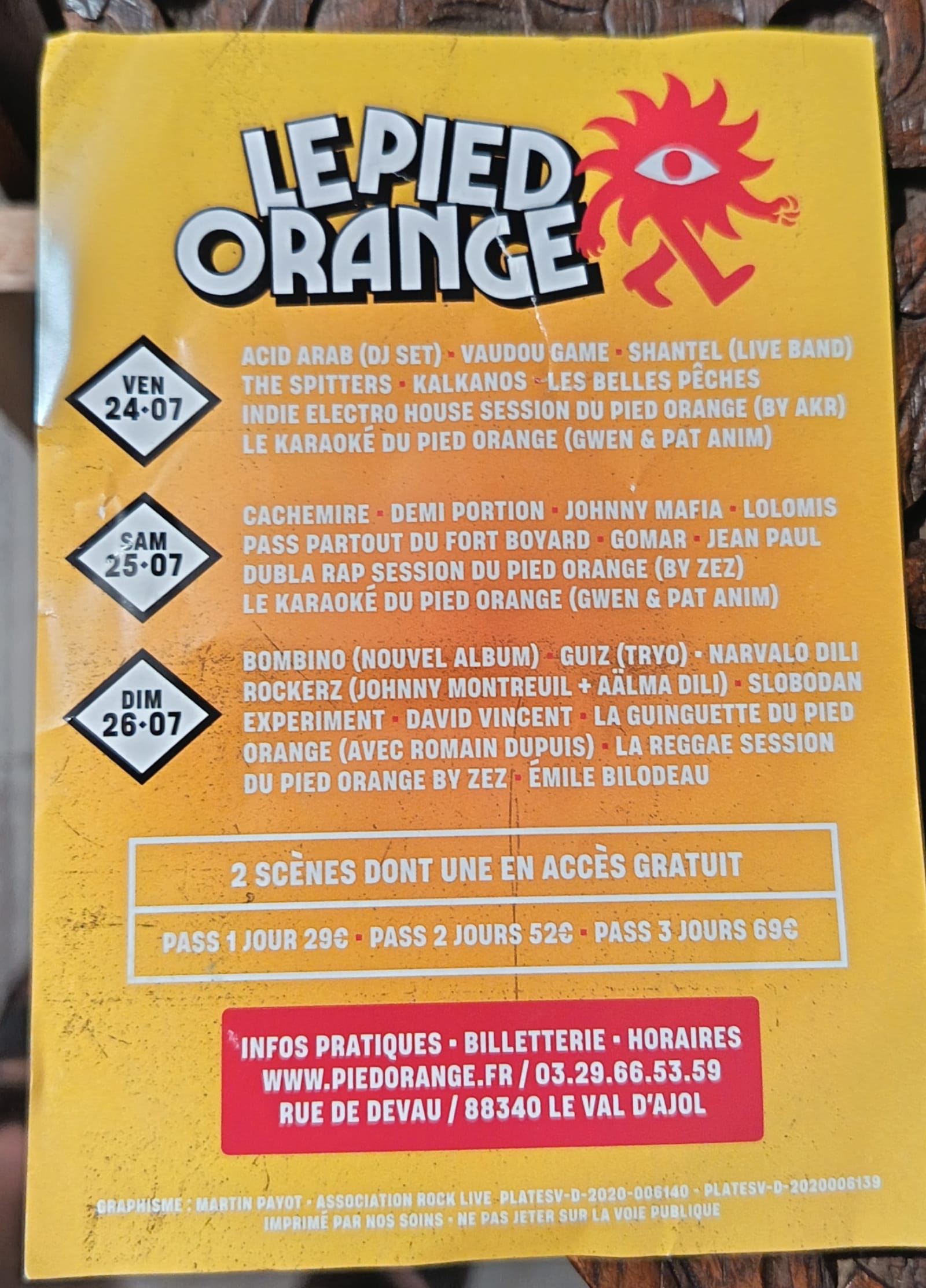 Festival Le Pied Orange