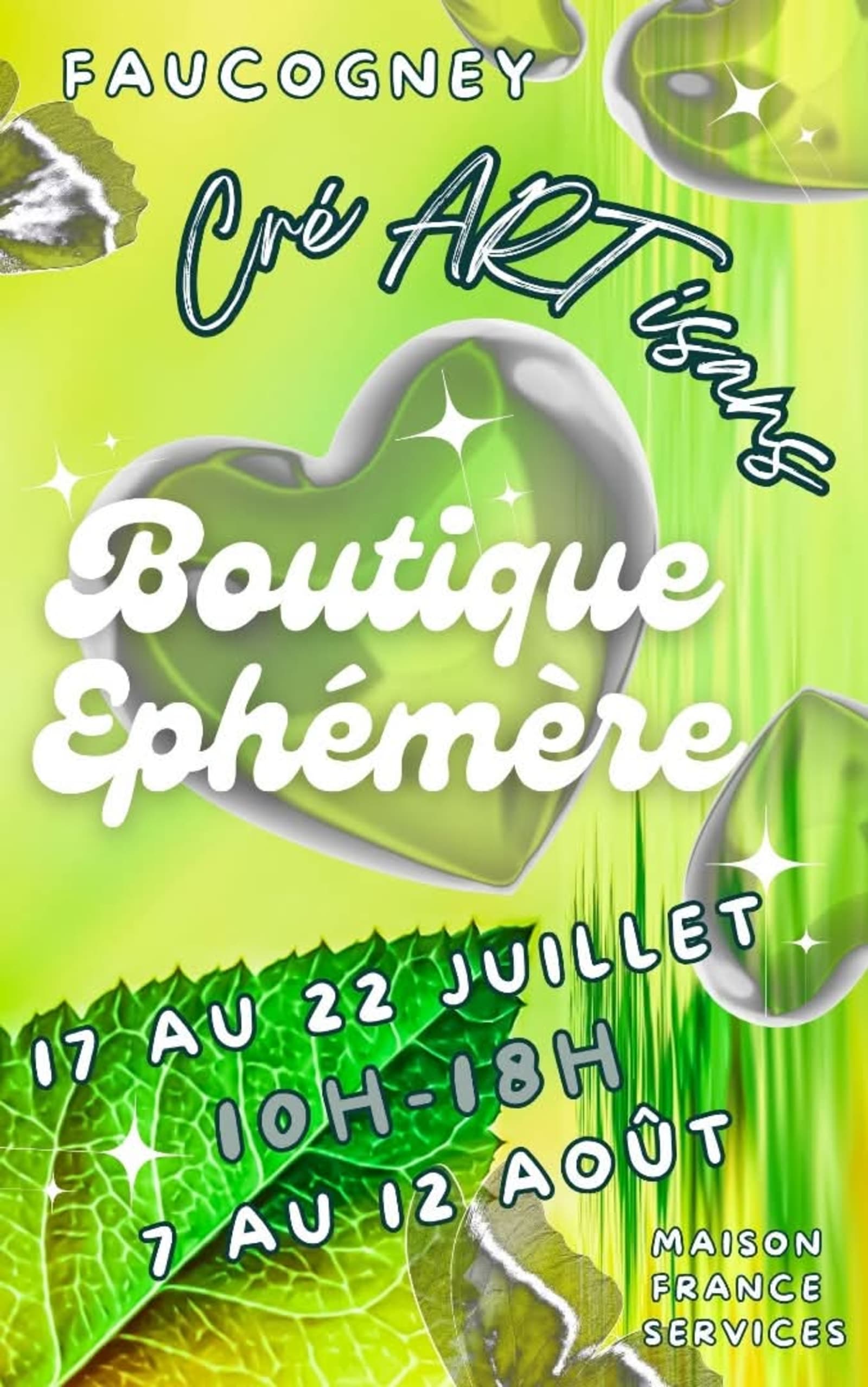 Boutique Éphémère Cré'ARTisans