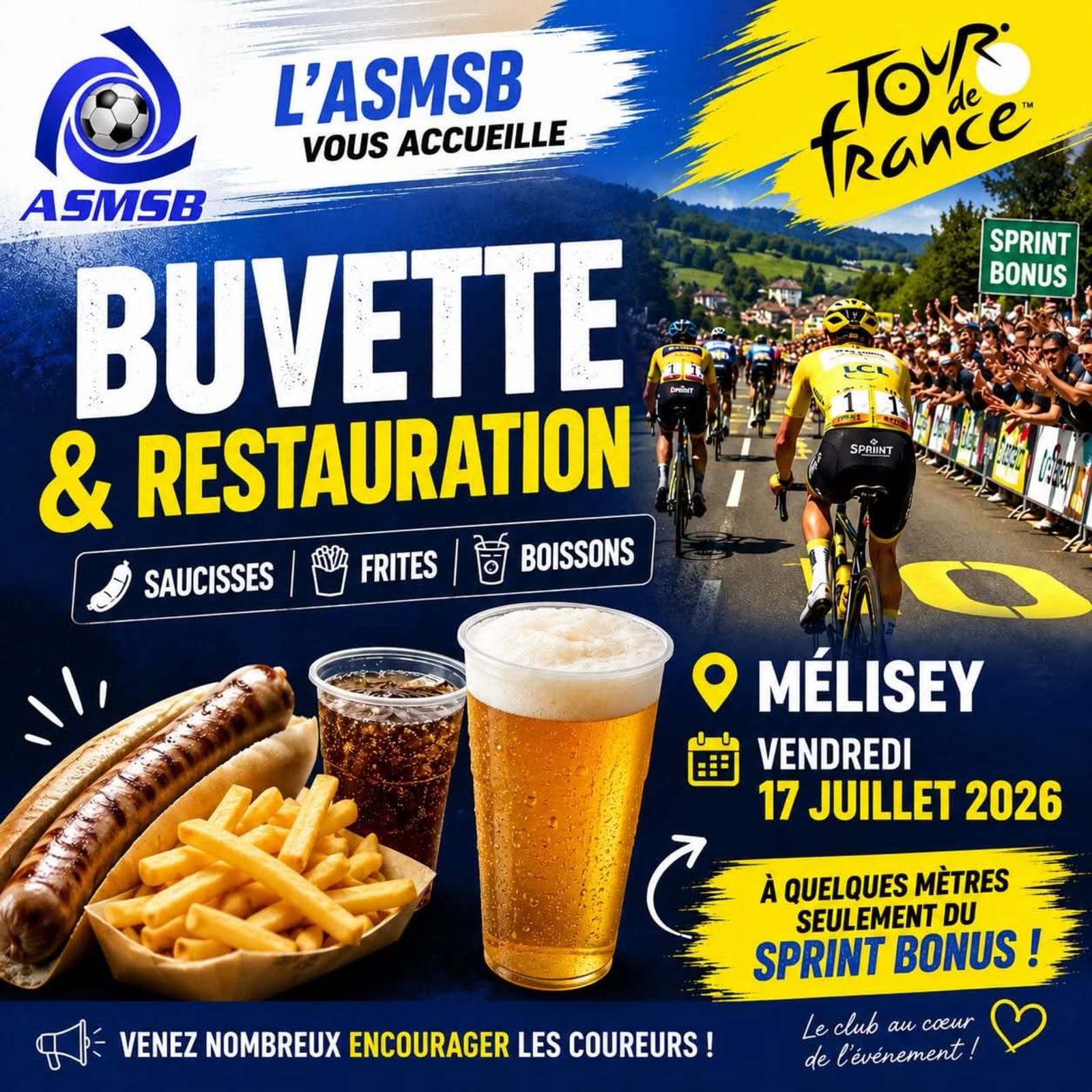 Buvette & Restauration du Tour de France à Mélisey