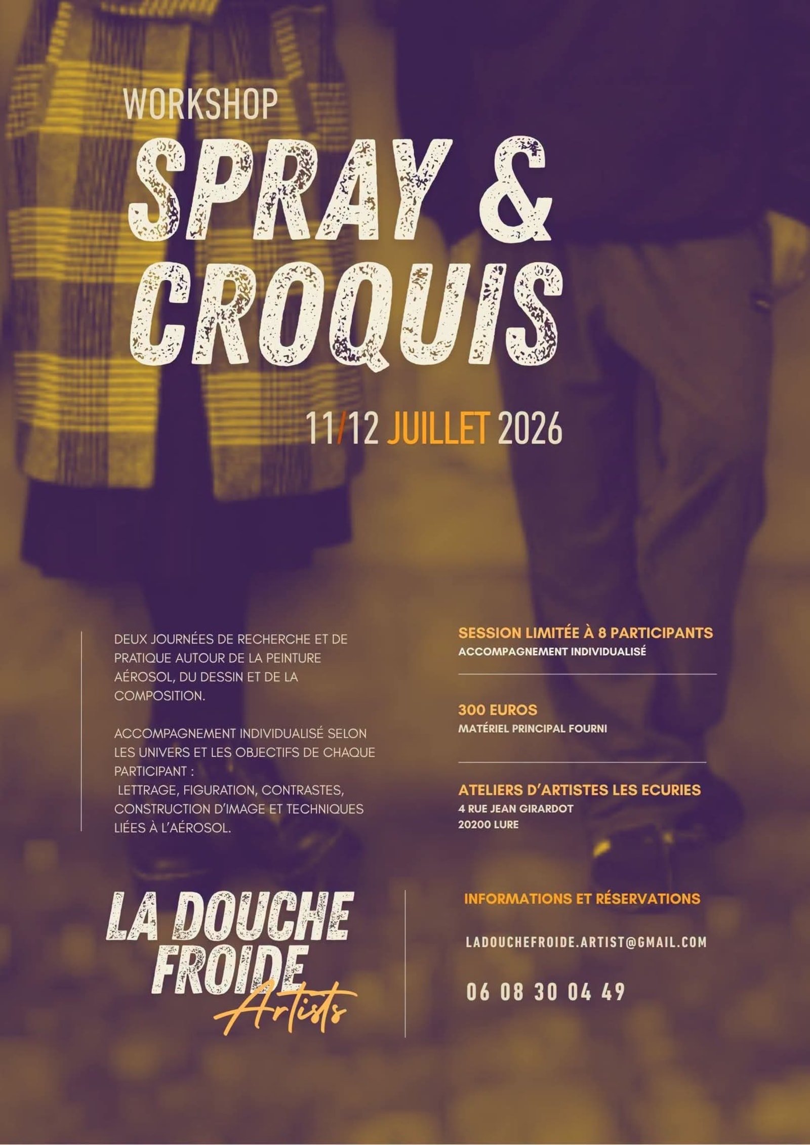 Workshop Spray & Croquis