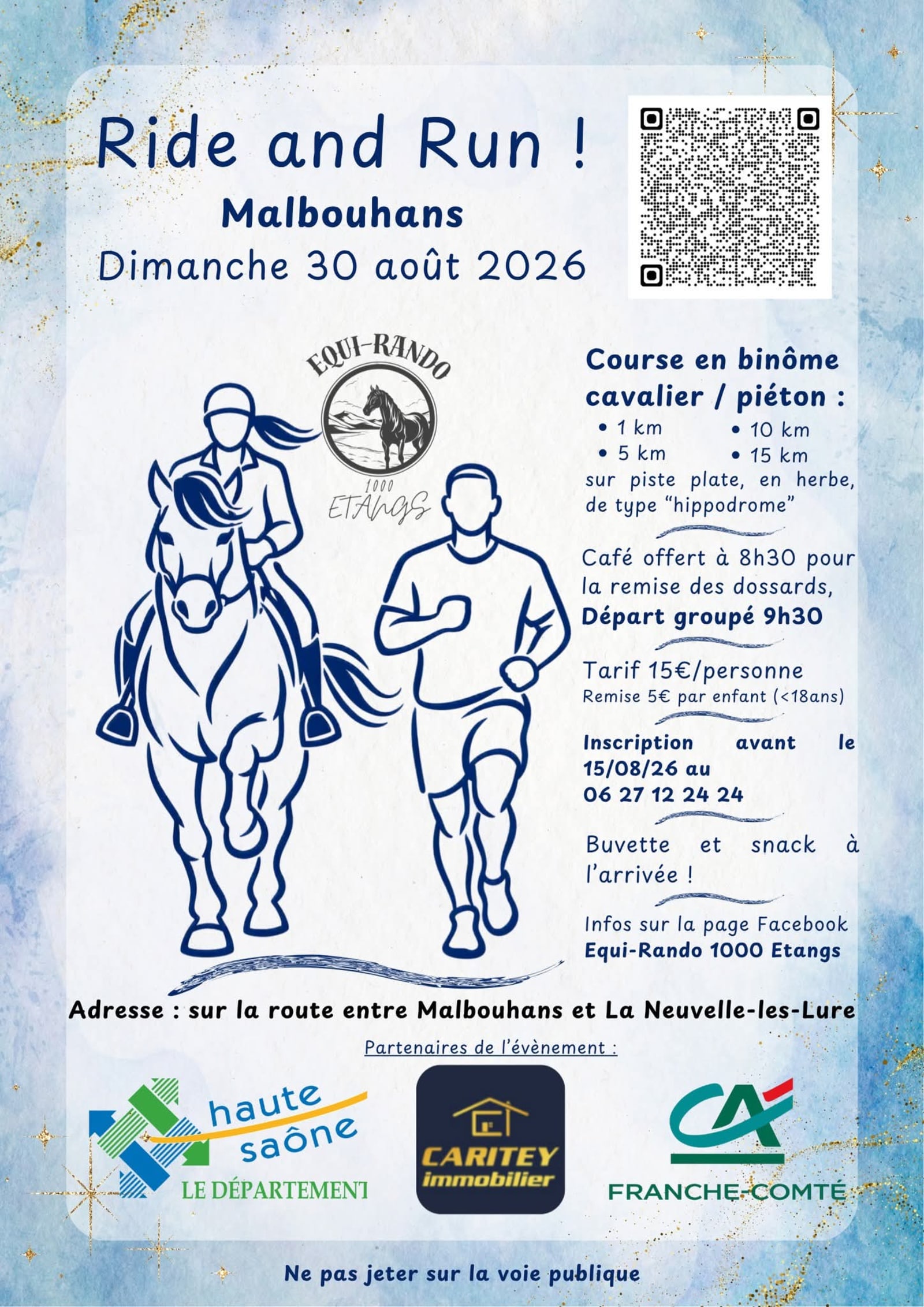 Ride and Run !