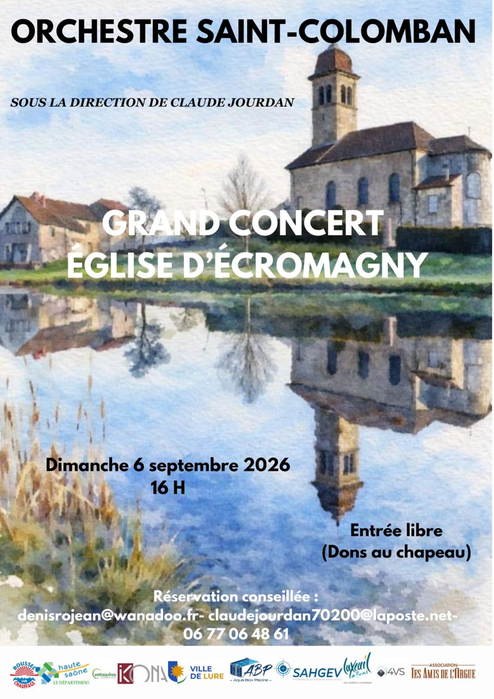 Grand Concert - Église d'Ecromagny 