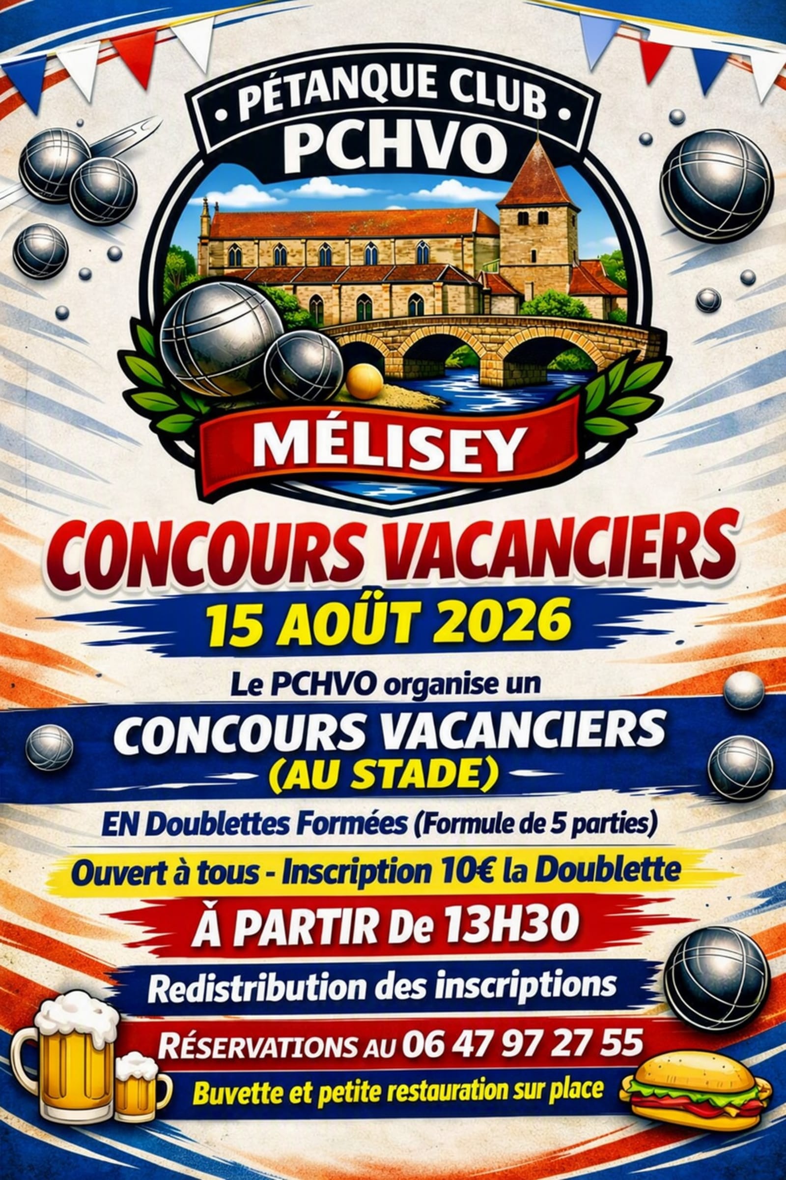 Concours Vacanciers de Pétanque