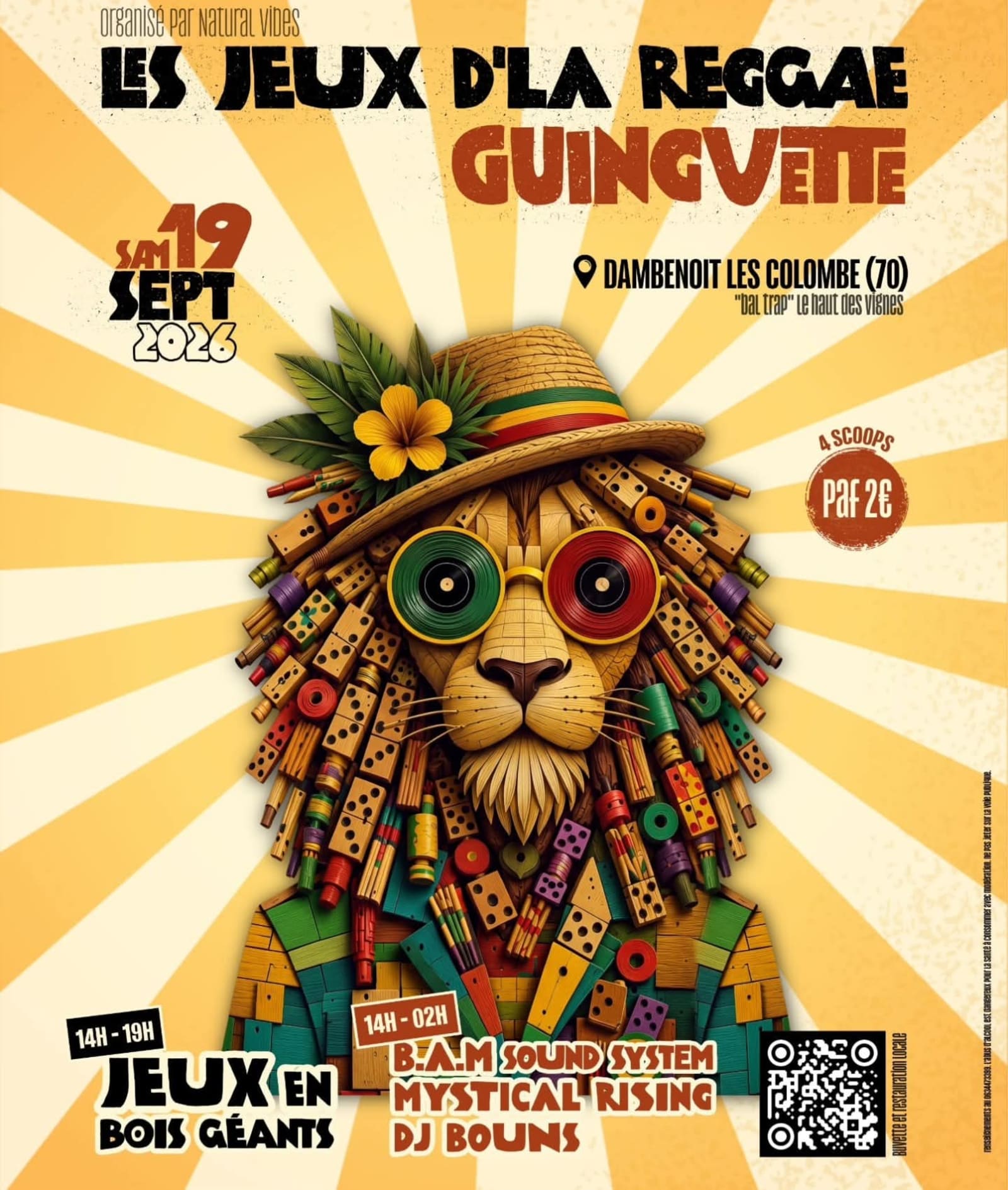 Les jeux d'la reggae guingette 