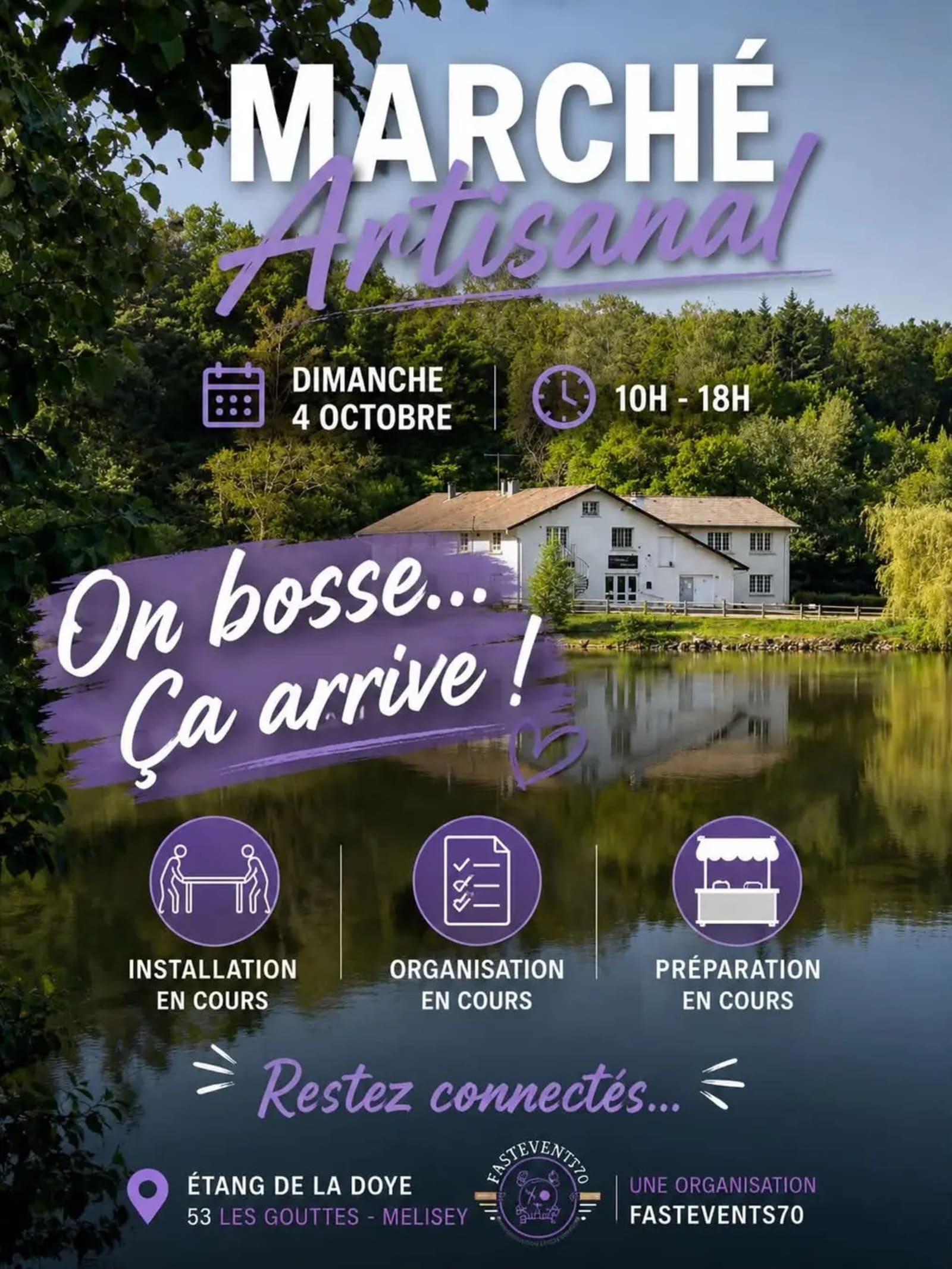 Marché Artisanal à l'Étang de la Doye