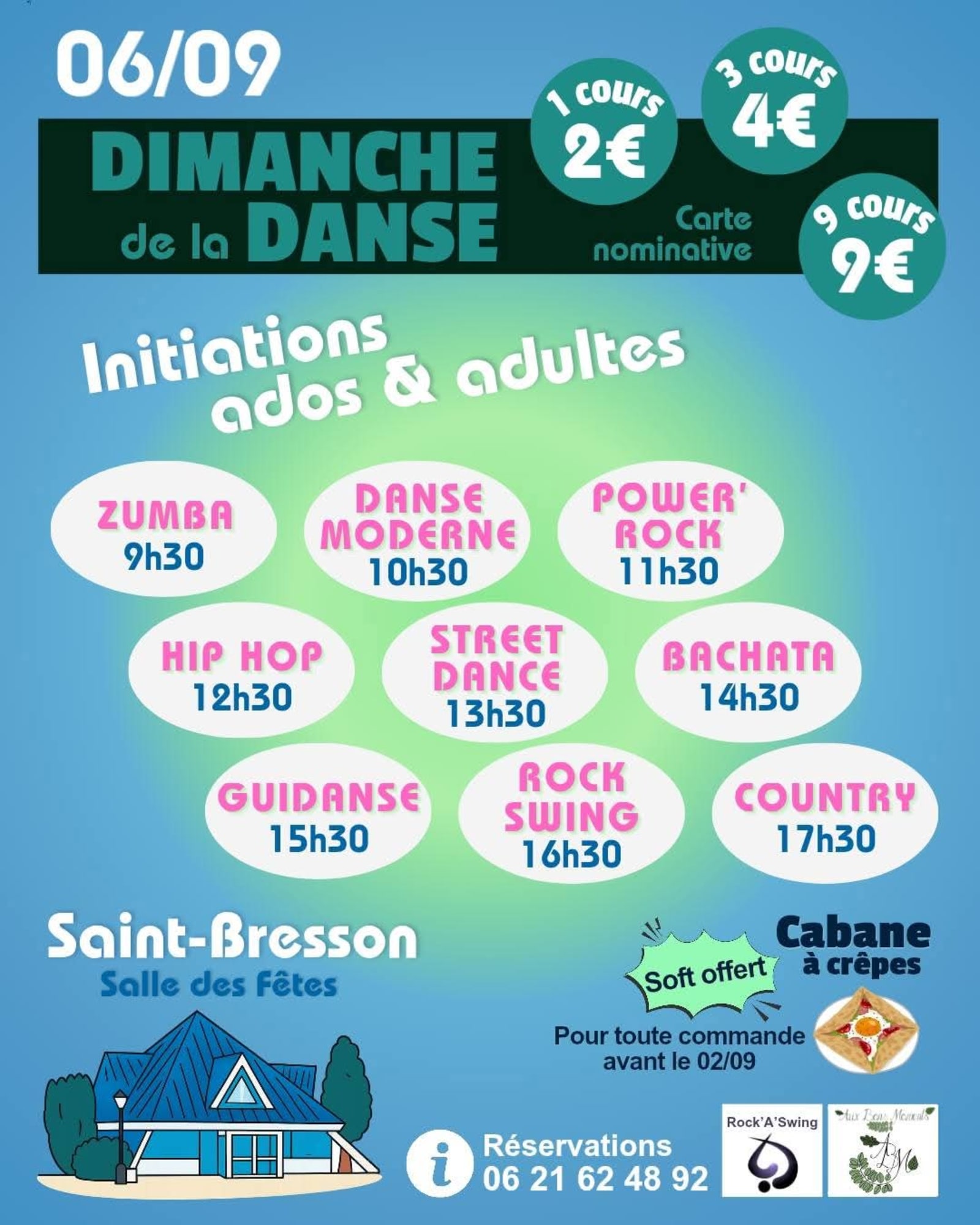 Le week-end de la danse à Saint Bresson 