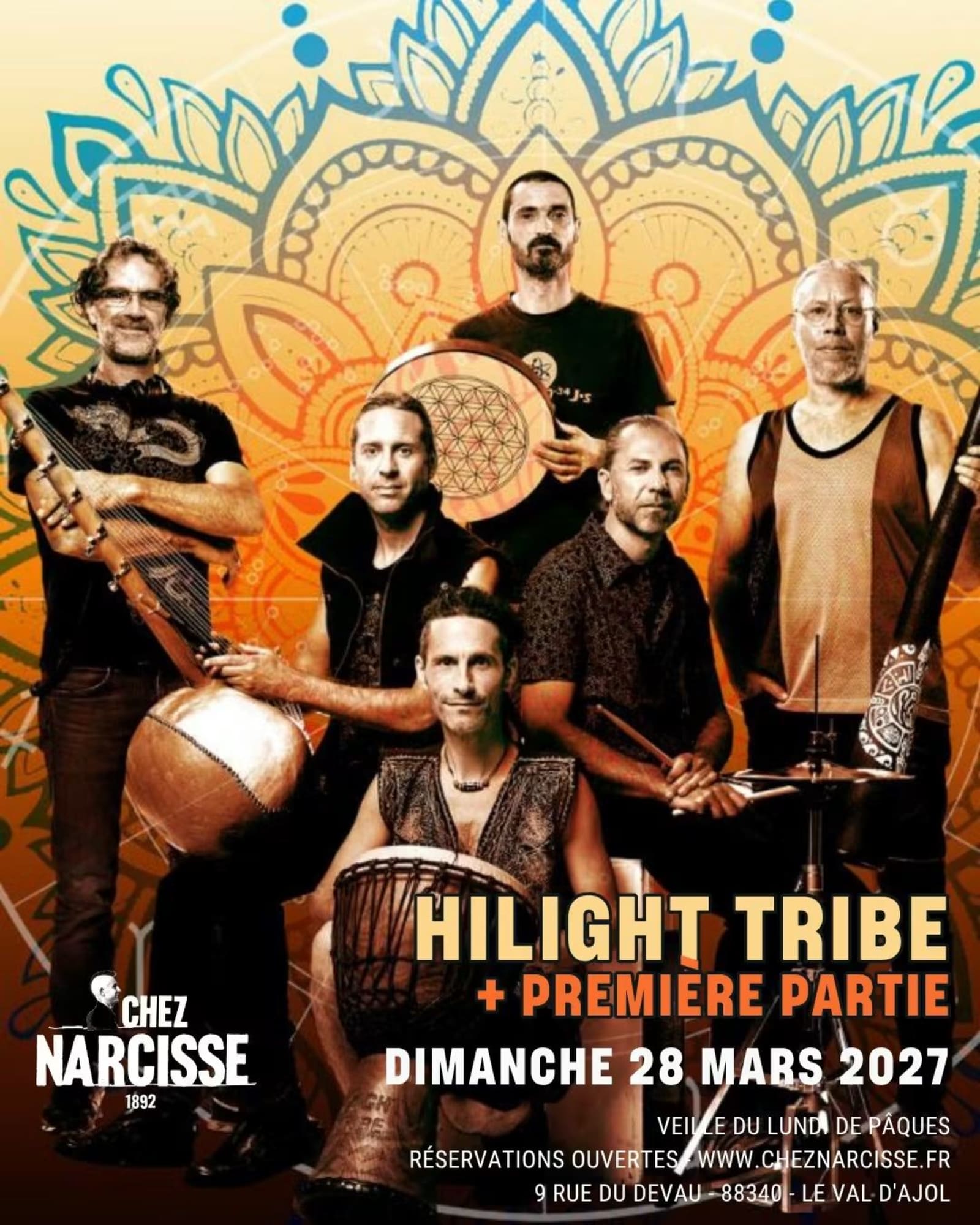 Concert Hilight Tribe + Première Partie