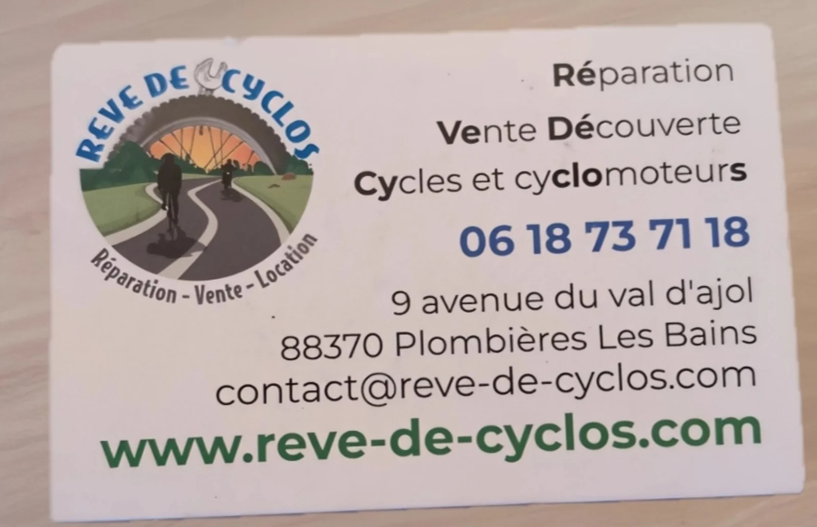 RÊVE DE CYCLOS