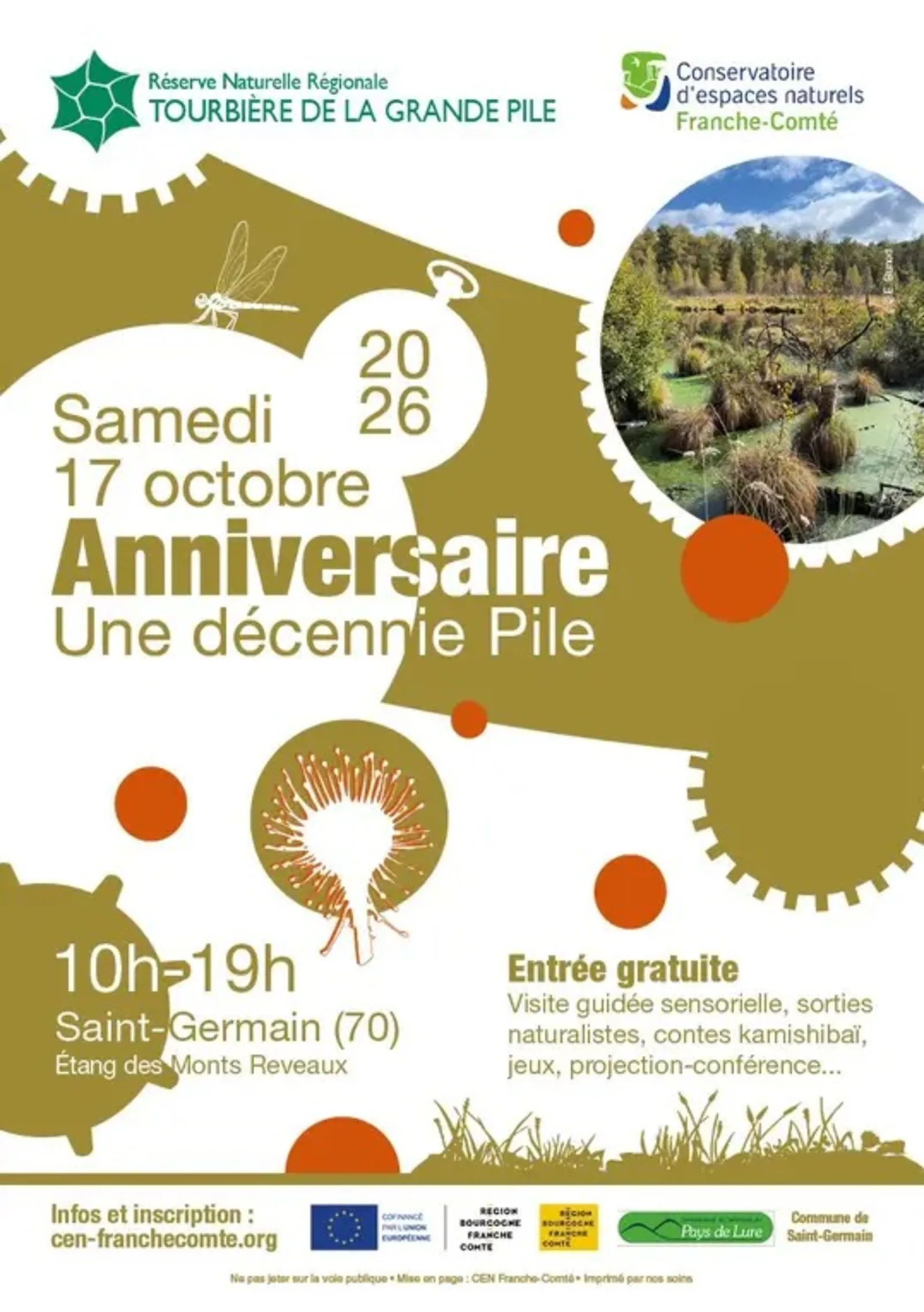 Anniversaire : Une Décennie Pile à la Tourbière de la Grande Pile
